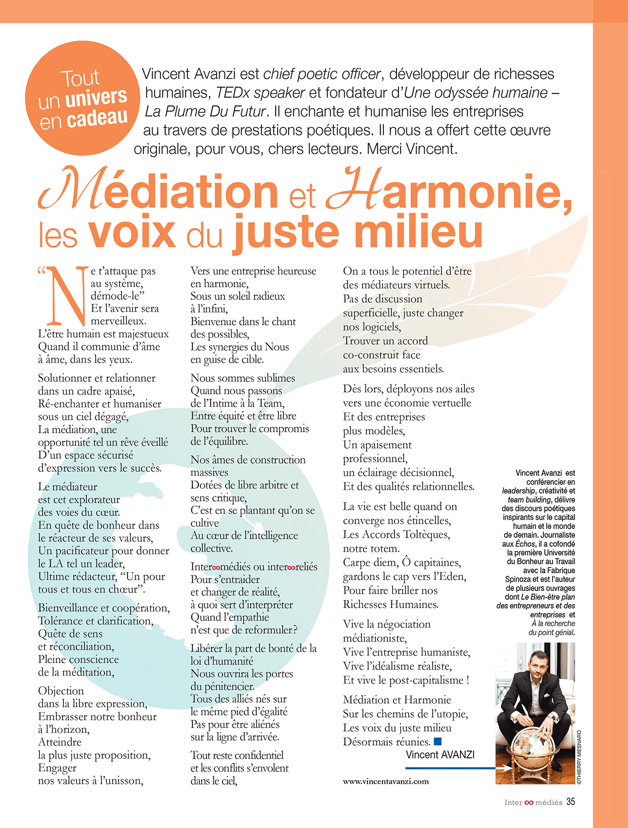 Médiation et Harmonie · Les voix du juste milieu